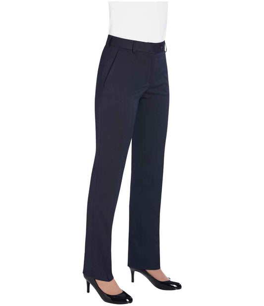 BK271 Navy Pindot Front